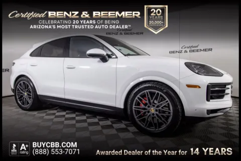 White 2024 Porsche Cayenne Coupe S for sale in Scottsdale, AZ