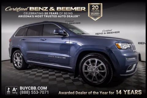 Blue 2020 Jeep Grand Cherokee Summit for sale in Scottsdale, AZ