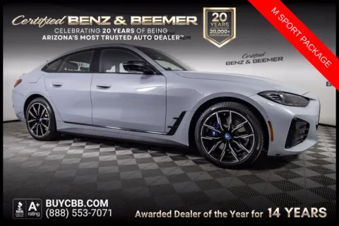Gray 2024 BMW i4 eDrive35 for sale in Scottsdale, AZ