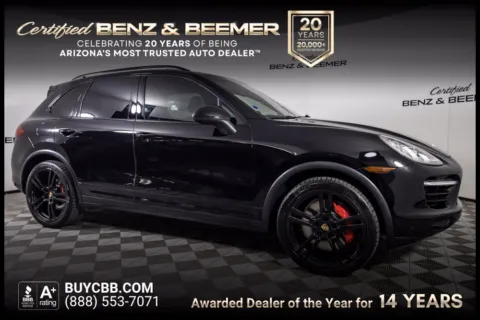Black 2014 Porsche Cayenne Turbo for sale in Scottsdale, AZ