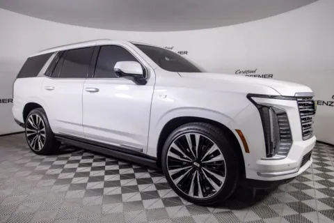 Photos of 2025 Cadillac Escalade Premium Luxury Platinum for sale in Scottsdale, AZ at Certified Benz & Beemer