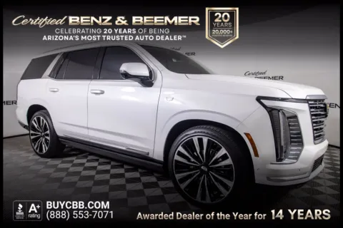 White 2025 Cadillac Escalade Premium Luxury Platinum for sale in Scottsdale, AZ