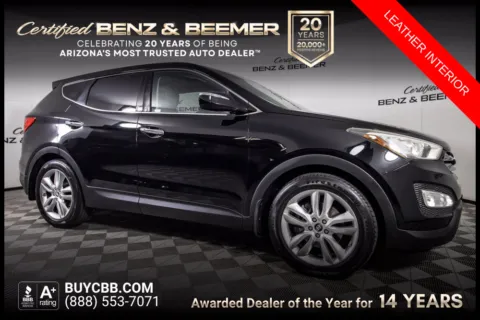 Black 2013 Hyundai Santa Fe Sport 2.0L Turbo for sale in Scottsdale, AZ