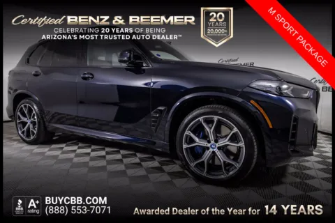 Black 2024 BMW X5 xDrive50e for sale in Scottsdale, AZ