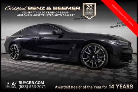 Black 2023 BMW 8 Series M850i xDrive Gran Coupe for sale in Scottsdale, AZ
