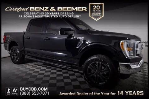 Black 2021 Ford F-150 Lariat for sale in Scottsdale, AZ
