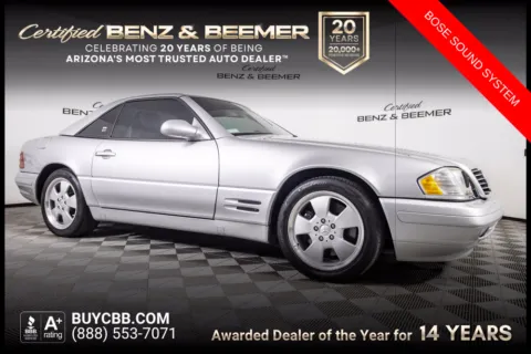 Silver 1999 Mercedes-Benz SL-Class SL 500 for sale in Scottsdale, AZ