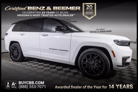 White 2024 Jeep Grand Cherokee L Summit for sale in Scottsdale, AZ