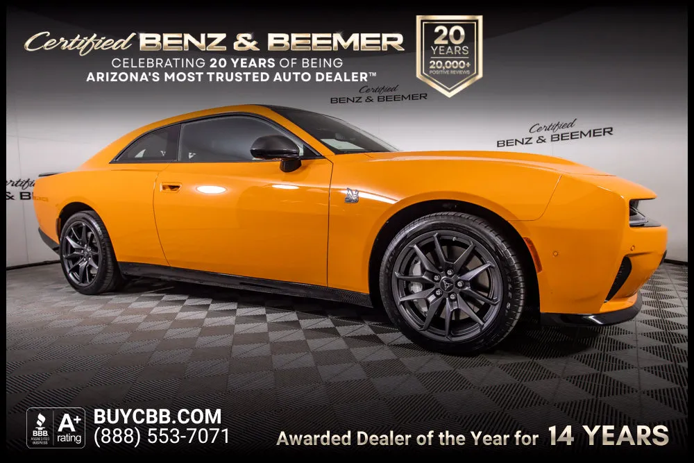 Orange 2026 Dodge Charger Scat Pack Plus for sale in Scottsdale, AZ
