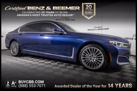 Blue 2022 BMW 7 Series 740i for sale in Scottsdale, AZ