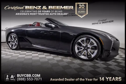 Black 2022 Lexus LC 500 for sale in Scottsdale, AZ