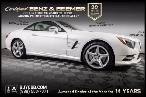 White 2013 Mercedes-Benz SL-Class SL 550 for sale in Scottsdale, AZ