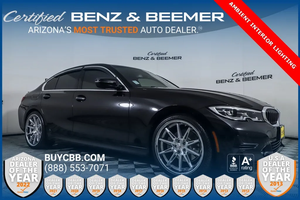 Black 2021 BMW 3 Series 330i for sale in Scottsdale, AZ