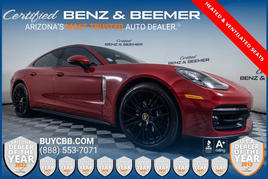 Red 2023 Porsche Panamera 4 Platinum Edition for sale in Scottsdale, AZ