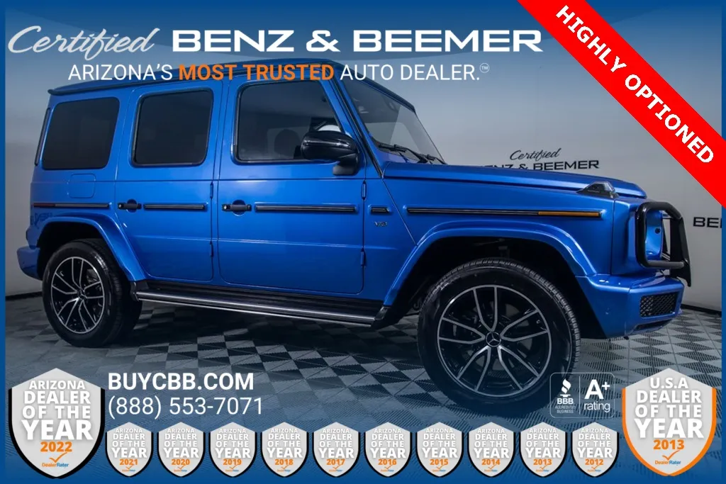 Blue 2023 Mercedes-Benz G-Class G 550 for sale in Scottsdale, AZ