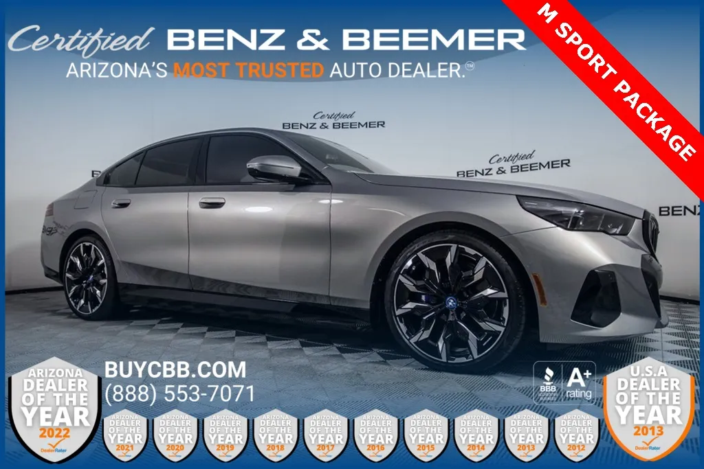 Gray 2024 BMW i5 eDrive40 for sale in Scottsdale, AZ