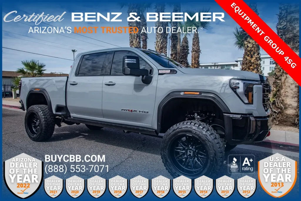 Gray 2024 GMC Sierra 2500HD AT4X for sale in Scottsdale, AZ