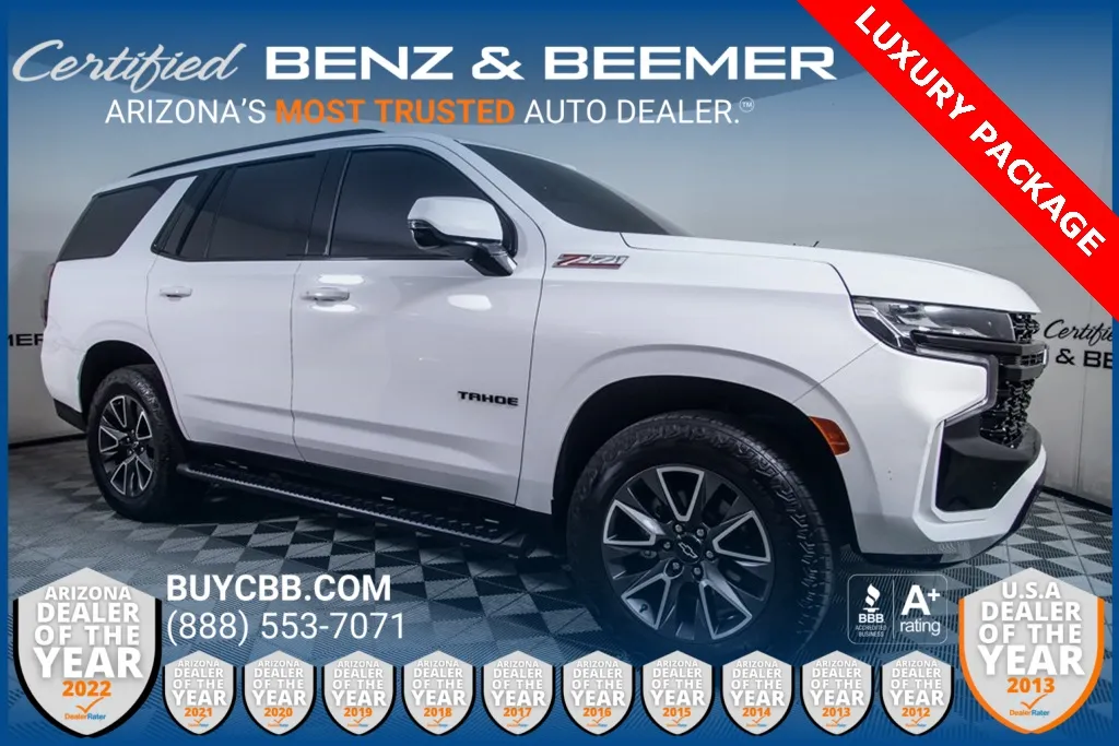 White 2023 Chevrolet Tahoe Z71 for sale in Scottsdale, AZ