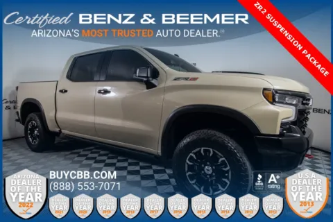 Beige 2022 Chevrolet Silverado 1500 ZR2 for sale in Scottsdale, AZ