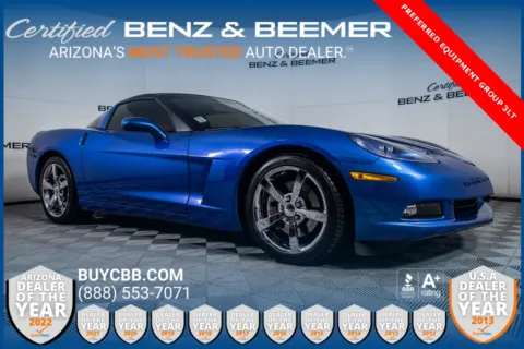 Blue 2010 Chevrolet Corvette for sale in Scottsdale, AZ