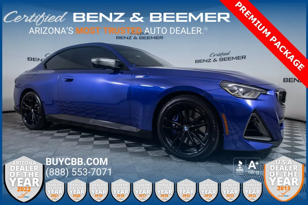 Blue 2024 BMW 2 Series M240i for sale in Scottsdale, AZ