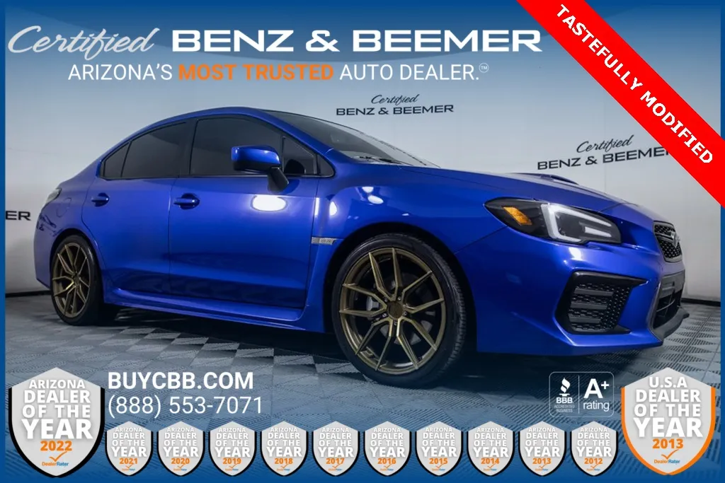 Blue 2021 Subaru WRX Premium for sale in Scottsdale, AZ