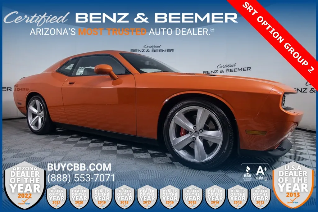 Used 2009 Dodge Challenger SRT8 for sale in Scottsdale, AZ at Certified ...