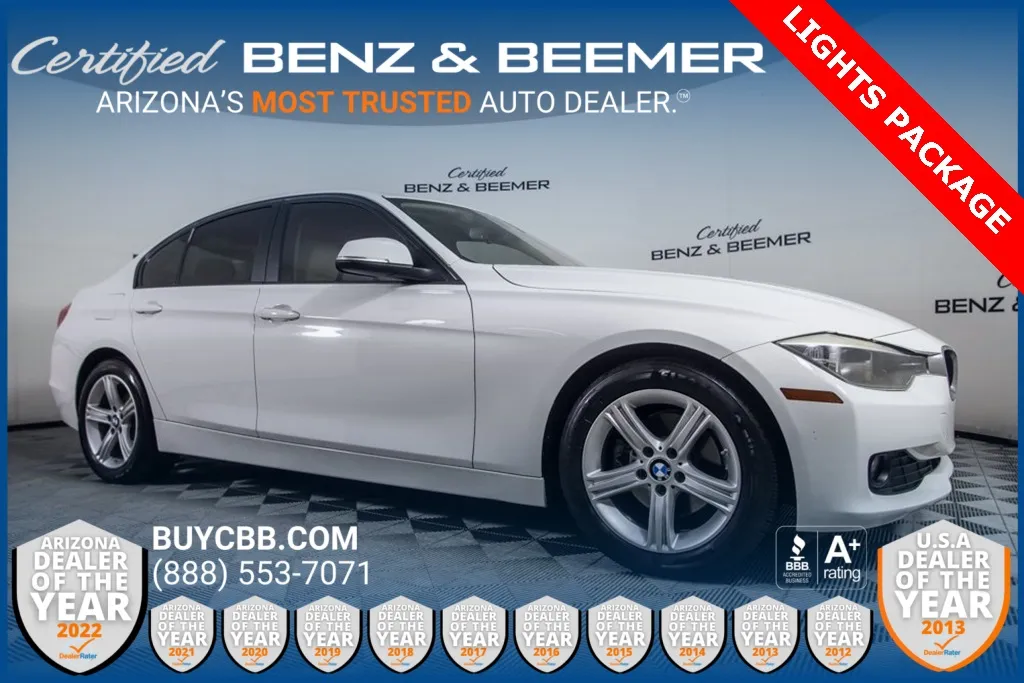 White 2013 BMW 3 Series 320i for sale in Scottsdale, AZ