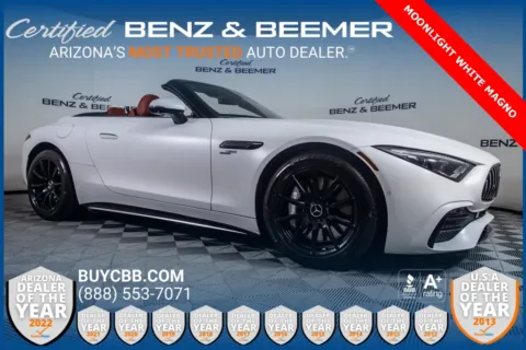 White 2023 Mercedes-Benz SL-Class SL 43 AMG for sale in Scottsdale, AZ