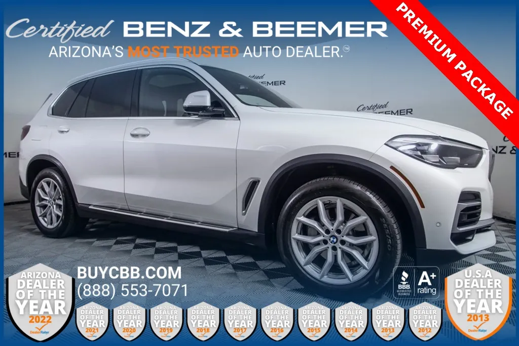 White 2023 BMW X5 xDrive40i for sale in Scottsdale, AZ