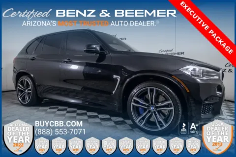 Black 2017 BMW X5 M for sale in Scottsdale, AZ