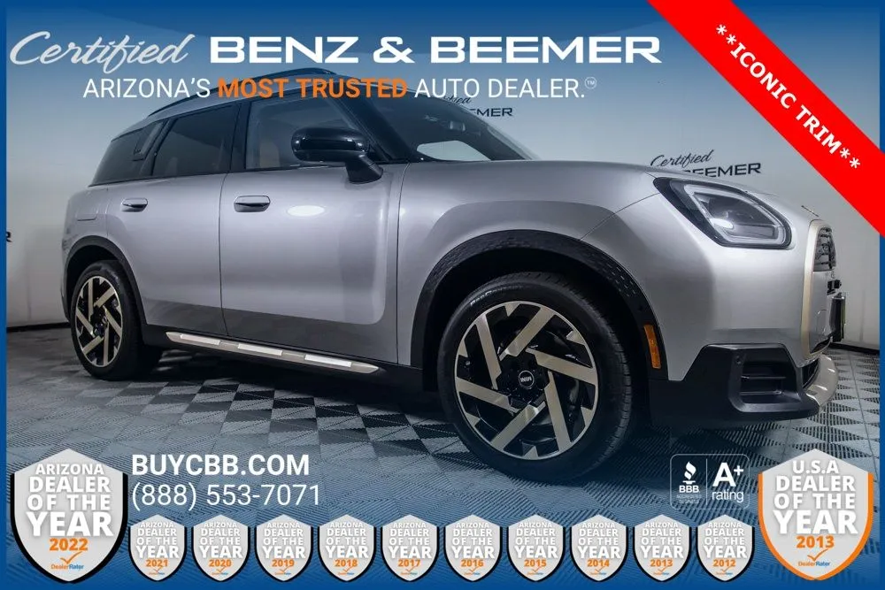Silver 2025 MINI Cooper Countryman Iconic for sale in Scottsdale, AZ