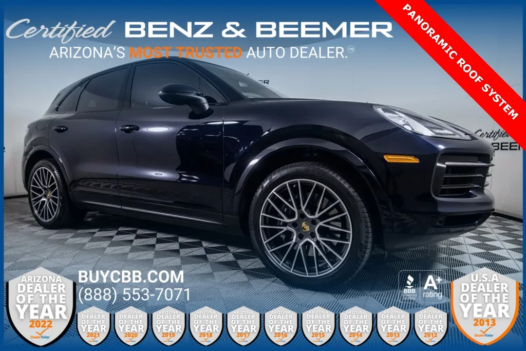 Blue 2021 Porsche Cayenne for sale in Scottsdale, AZ