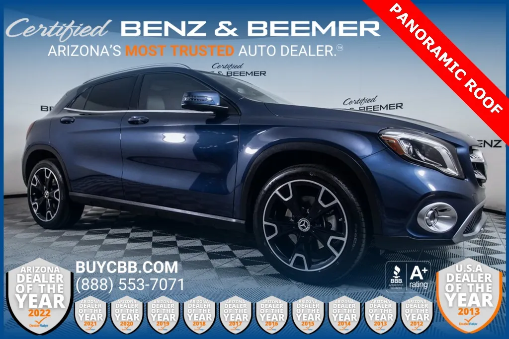 Blue 2020 Mercedes-Benz GLA 250 for sale in Scottsdale, AZ