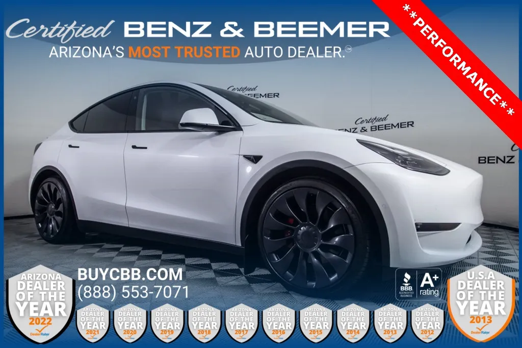 White 2021 Tesla Model Y Performance for sale in Scottsdale, AZ