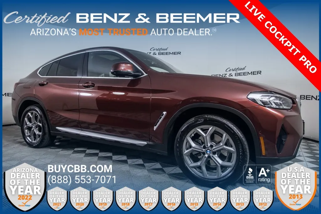 Red 2022 BMW X4 xDrive30i for sale in Scottsdale, AZ