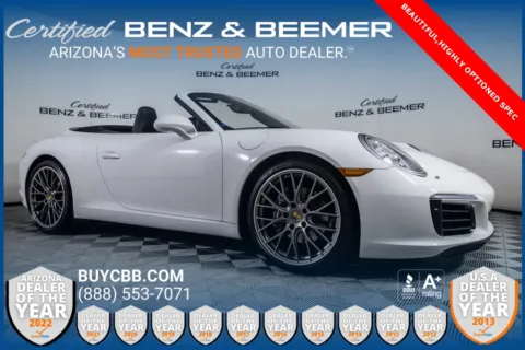 White 2017 Porsche 911 Carrera for sale in Scottsdale, AZ