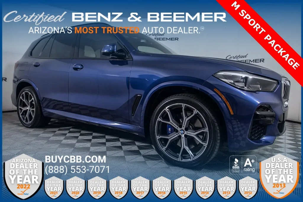 Blue 2023 BMW X5 xDrive40i for sale in Scottsdale, AZ