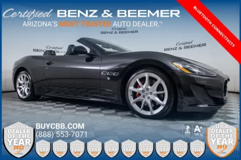 Black 2014 Maserati GranTurismo for sale in Scottsdale, AZ