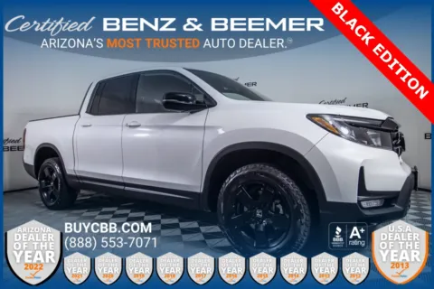 White 2024 Honda Ridgeline Black Edition for sale in Scottsdale, AZ