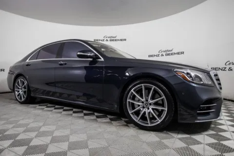 Blue 2019 Mercedes-Benz S-Class S 560 for sale in Scottsdale, AZ