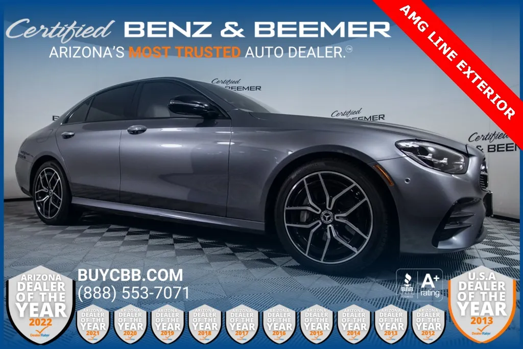 Gray 2021 Mercedes-Benz E-Class E 350 for sale in Scottsdale, AZ