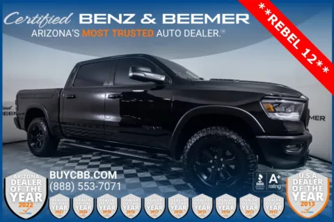 Black 2020 Ram 1500 Rebel for sale in Scottsdale, AZ
