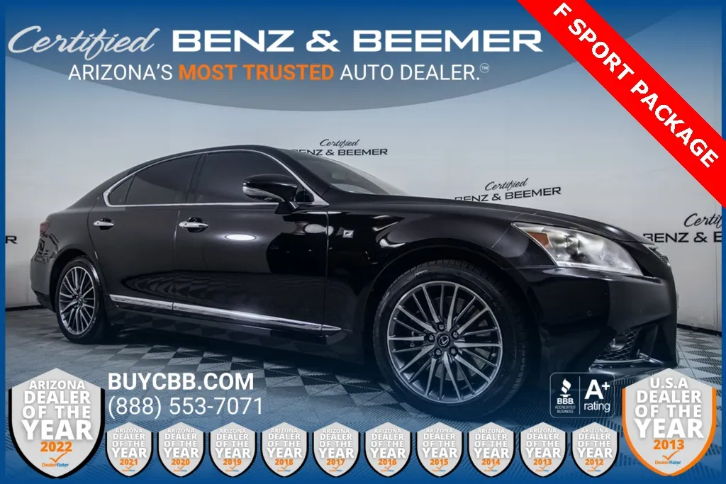 Black 2013 Lexus LS 460 for sale in Scottsdale, AZ