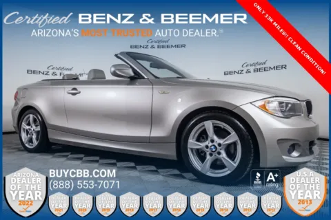 Silver 2013 BMW 1 Series 128i for sale in Scottsdale, AZ