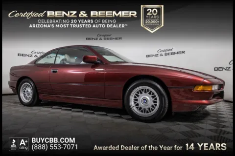 Red 1993 BMW 8 Series 850ci for sale in Scottsdale, AZ