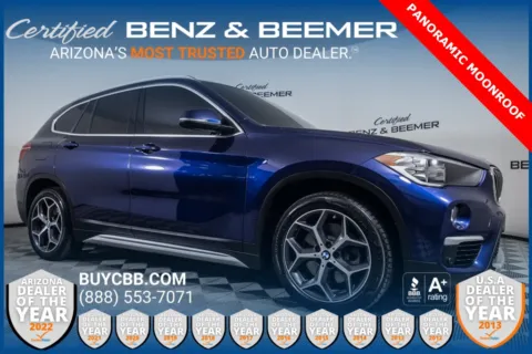 Blue 2019 BMW X1 xDrive28i for sale in Scottsdale, AZ