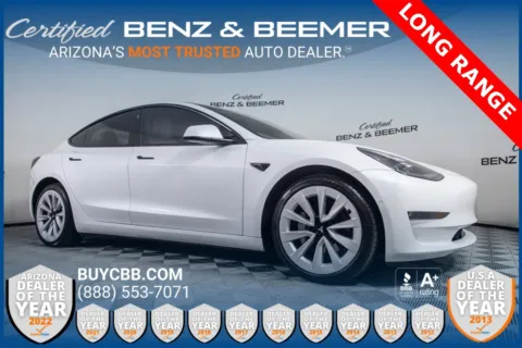 White 2021 Tesla Model 3 Long Range for sale in Scottsdale, AZ