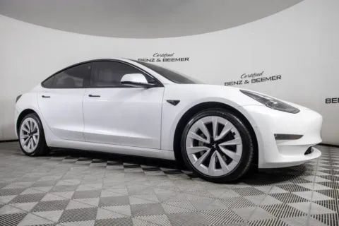 Another view of 2021 Tesla Model 3 Long Range for sale in Scottsdale, AZ at Certified Benz & Beemer Buying Center