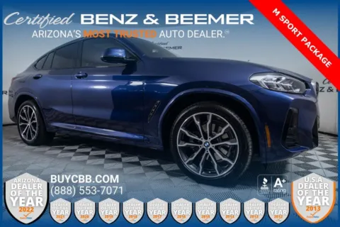 Blue 2024 BMW X4 xDrive30i for sale in Scottsdale, AZ